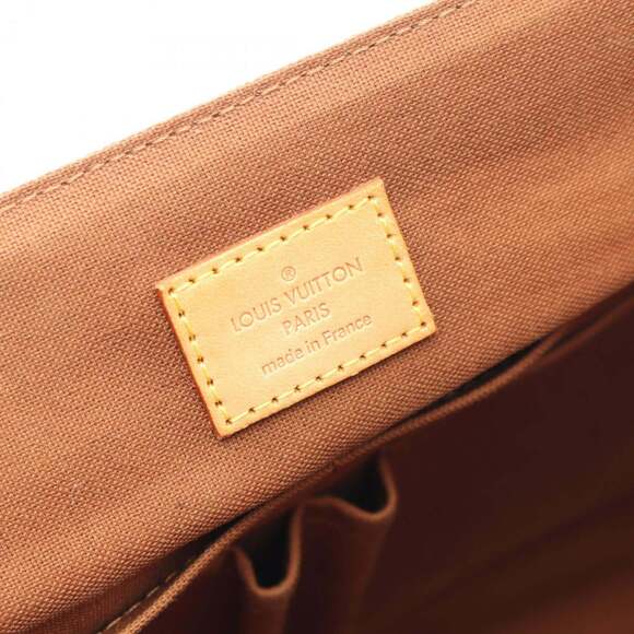 LOUIS VUITTON Brown Monogram Coated Canvas Messenger Shoulder Bag - Picture 4 of 10